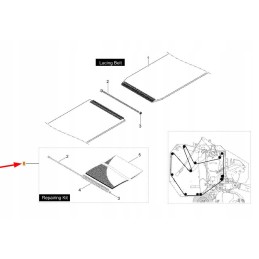Kb3944834 belt repair kit 500 x 220 x 7 mm