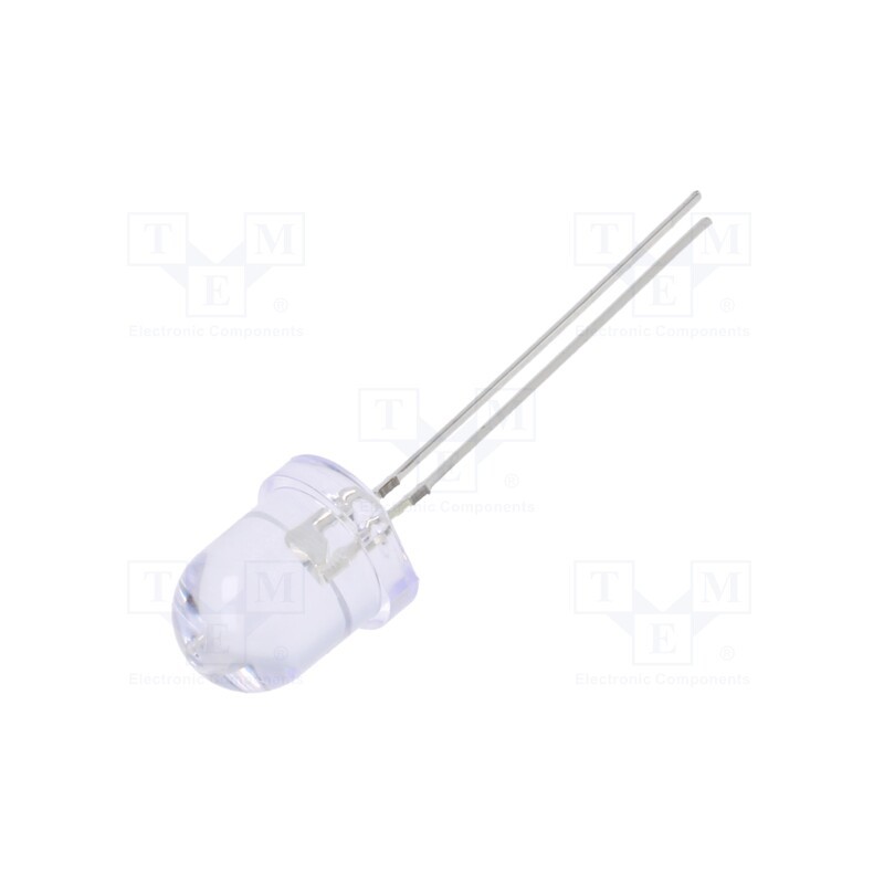 1 pcs x OPTOSUPPLY - OSY5PA8131A-1MA - LED, 8mm, yellow, 1120÷1560mcd, 30°, Front: convex, 1.8÷2.2V, 66mW