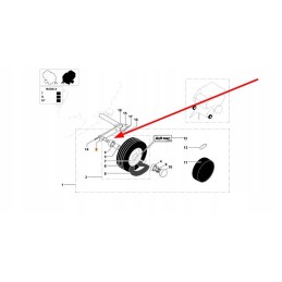 Kb3405566 jockey wheel arm