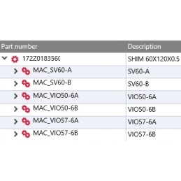 Yanmar arm pad 60x120x0 5