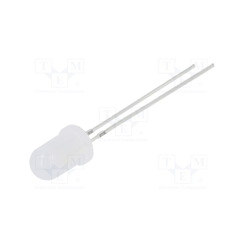 1 pcs x OPTOSUPPLY - OSM5DK5A32A-CRLED14 - CRLED, 5mm, white warm, 4200mcd, 30°, Front: convex, 12V