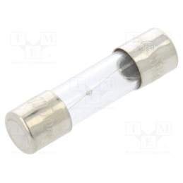 5 pcs x OPTIFUSE - MSC-700MA - Fuse: fuse, medium time-lag, 700mA, 250VAC, glass, 5x20mm, brass
