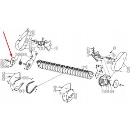 Cmh00621 pick-up sprocket 3 4 40 tt