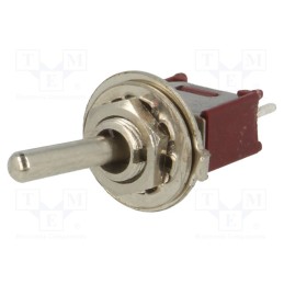 1 pcs x - TSSM1022A2 - Switch: toggle, Pos: 2, SPDT, ON-ON, 1A/250VAC, -55÷65°C, 20mΩ