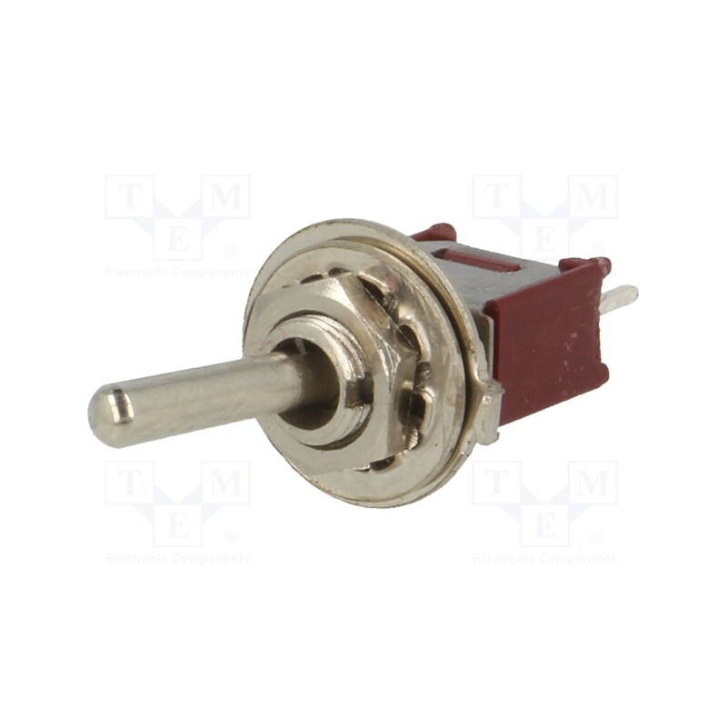 1 pcs x - TSSM1022A2 - Switch: toggle, Pos: 2, SPDT, ON-ON, 1A/250VAC, -55÷65°C, 20mΩ