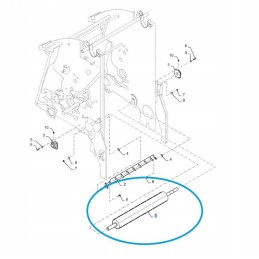 Press roller new holland roll belt rb 47587935 cnh