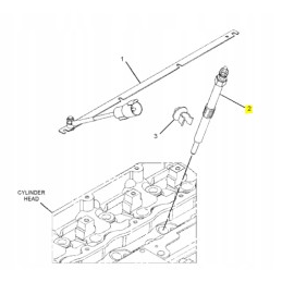 Candle bulb for cat backhoe loader de series