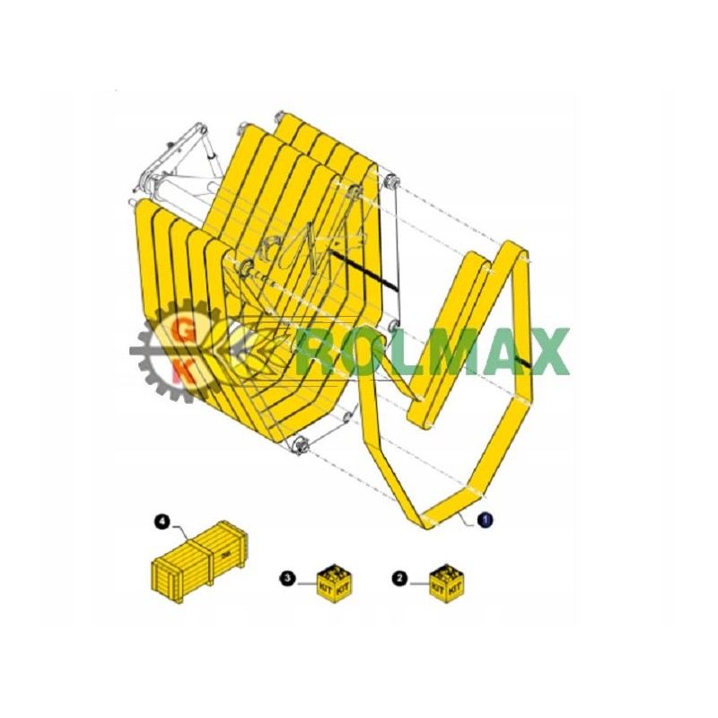 Press Belt New Holland Br 7060 84141594