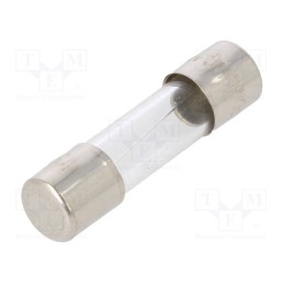 5 pcs x OPTIFUSE - FSC-6A - Fuse: fuse, quick blow, 6A, 250VAC, glass, 5x20mm, bulk