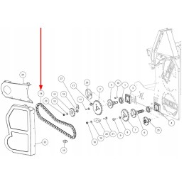 03423800 roller chain 16ah 1