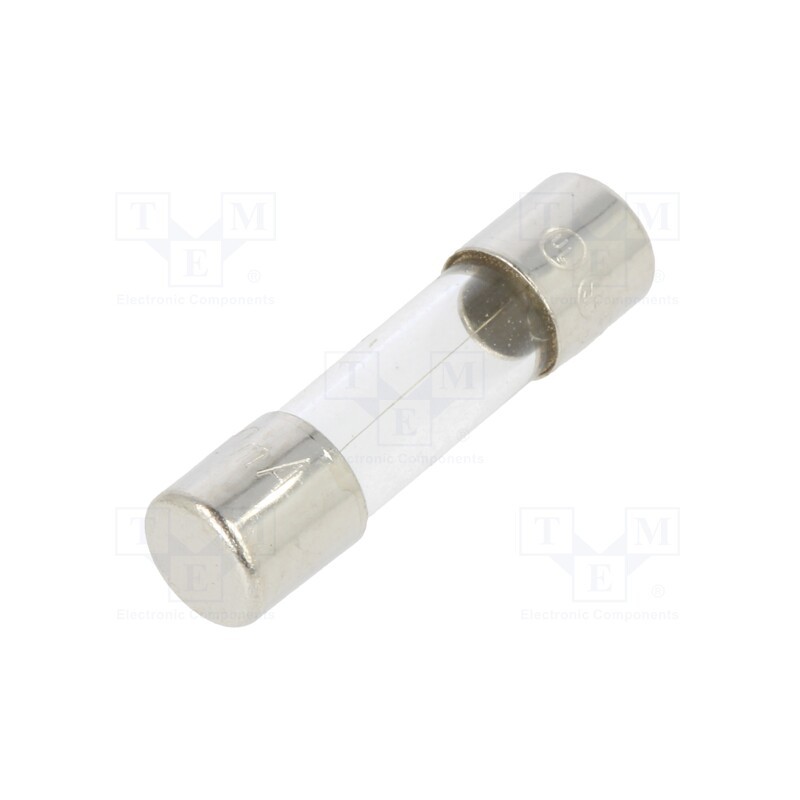 5 pcs x OPTIFUSE - FSC-500MA - Fuse: fuse, quick blow, 500mA, 250VAC, glass, 5x20mm, bulk