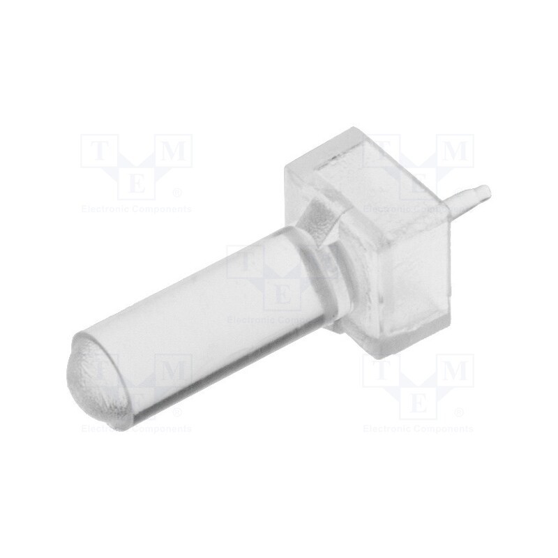 5 pcs x BIVAR - VLP-450-R - Fiber for LED, round, Ø3mm, Front: convex