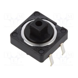 1 pcs x ALPS - SKHCBEA010 - Microswitch TACT, SPST-NO, Pos: 2, 0.05A/12VDC, THT, 1.27N, 7.3mm