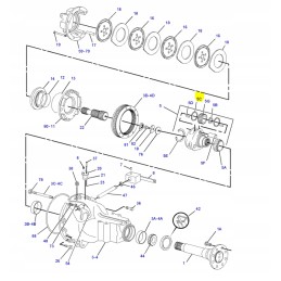 Cat backhoe loader securing pad