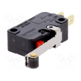 1 pcs x OMRON OCB - D3V-166M-1C25 - Microswitch SNAP ACTION, 16A/250VAC, 10A/30VDC, SPDT, ON-(ON)