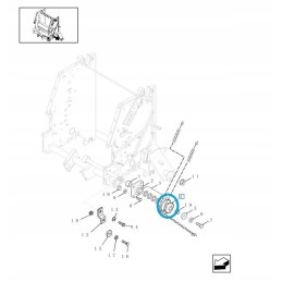 New Holland press gear wheel 654 658 14 18z 86543