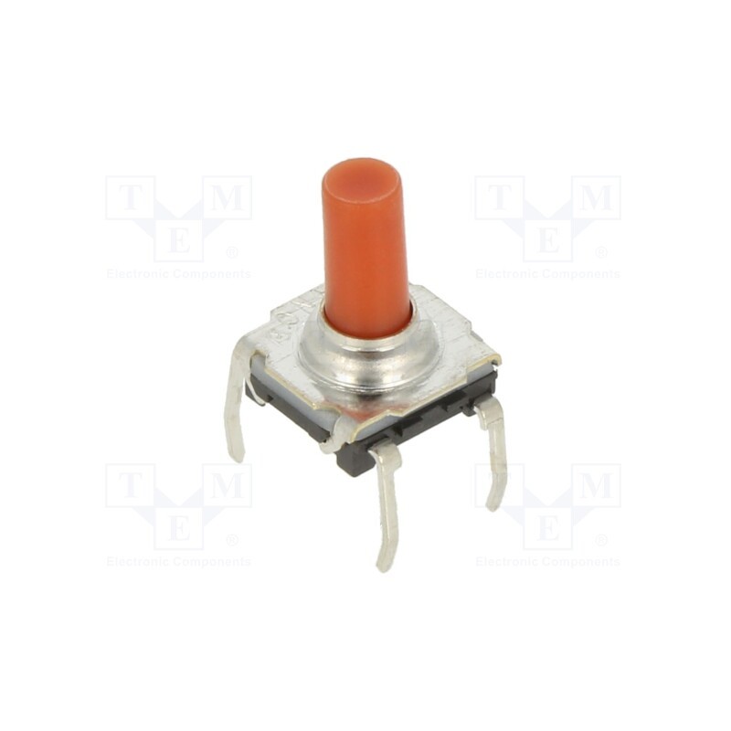 5 pcs x C&K - KSL0M331 LFTR - Microswitch TACT, SPST-NO, Pos: 2, 0.01A/32VDC, THT, 1.3N, 9.9mm
