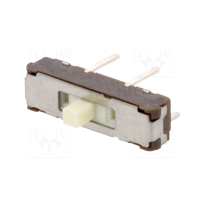 1 pcs x ALPS - SSSS211900 - Switch: slide, Pos: 3, SP3T, 0.3A/6VDC, THT, Leads: for PCB, -40÷85°C