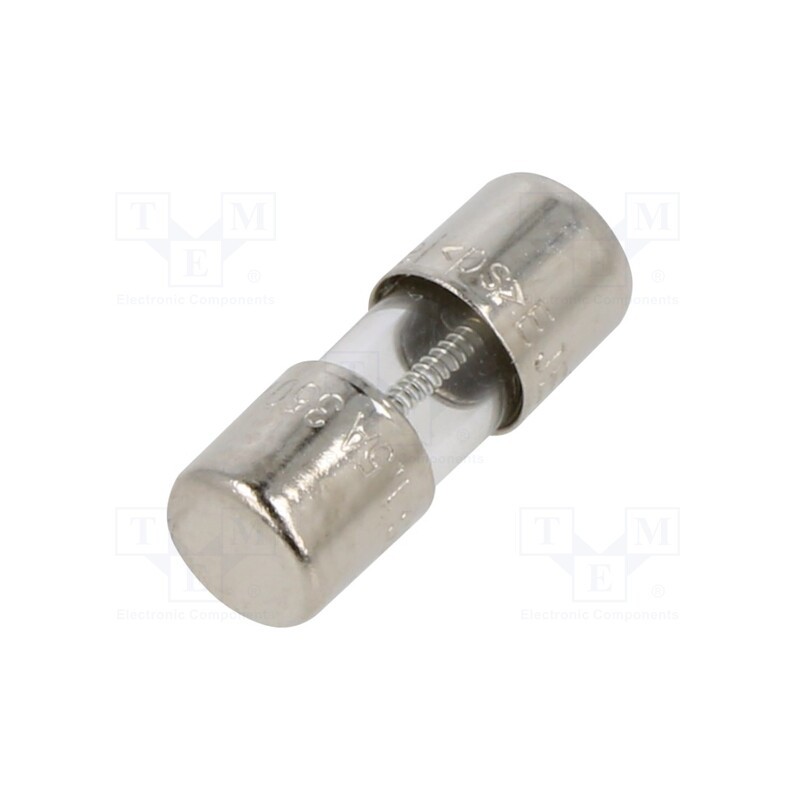 5 pcs x BEL FUSE - 2JS 1.5-R - Fuse: fuse, time-lag, 1.5A, 350VAC, cylindrical,glass, 5x15mm, 2JS