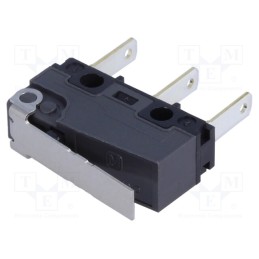 1 pcs x PANASONIC - AVL38153 - Microswitch SNAP ACTION, 5A/250VAC, 5A/30VDC, with lever, SPDT