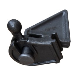 Upper hinge of the rear side of the tipper, turret diameter 30