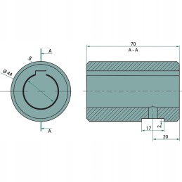 BMP OMP OMR hydraulic motor shaft shaft