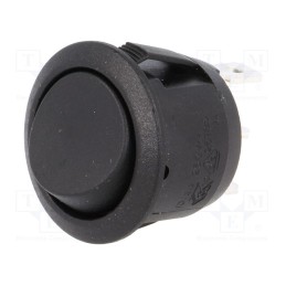 1 pcs x SCI - R13-112C-BB-0D - ROCKER, SPDT, Pos: 2, ON-ON, 10A/250VAC, black, none, 50mΩ, UL94V-2