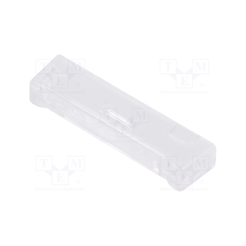 1 pcs x LEDIL - F15856_LINNEA-END-MS - Ending, rectangular, polycarbonate, transparent, 9.5mm