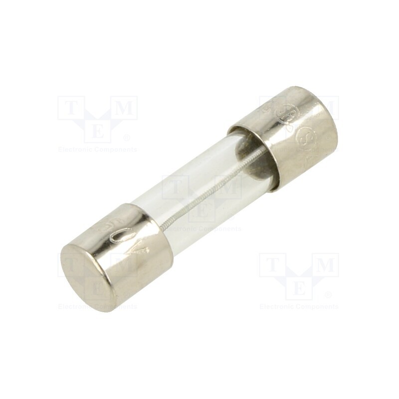 5 pcs x OPTIFUSE - TSD-250MA - Fuse: fuse, time-lag, 250mA, 250VAC, glass, 5x20mm, brass, bulk