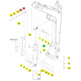Yanmar cylinder cover washer