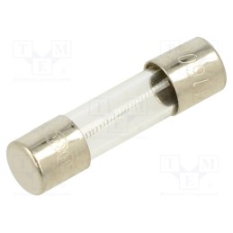 5 pcs x OPTIFUSE - TSD-160MA - Fuse: fuse, time-lag, 160mA, 250VAC, glass, 5x20mm, brass, bulk