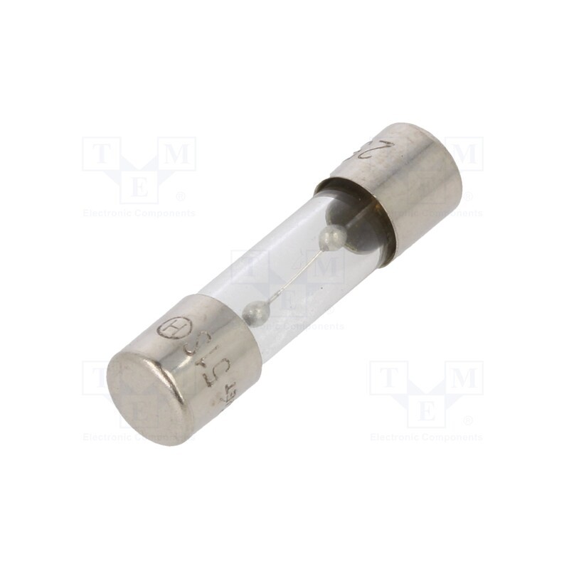 5 pcs x OPTIFUSE - TSC-8A - Fuse: fuse, time-lag, 8A, 250VAC, glass, 5x20mm, brass, TSC, bulk