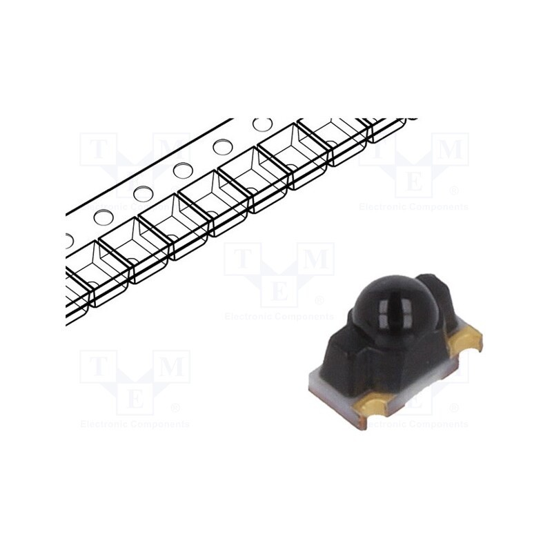 1 pcs x SHARP - PT100MF0MP1 - Phototransistor, Dim: 3x2.2x1.5mm, λp max: 910nm, 35V, 15°