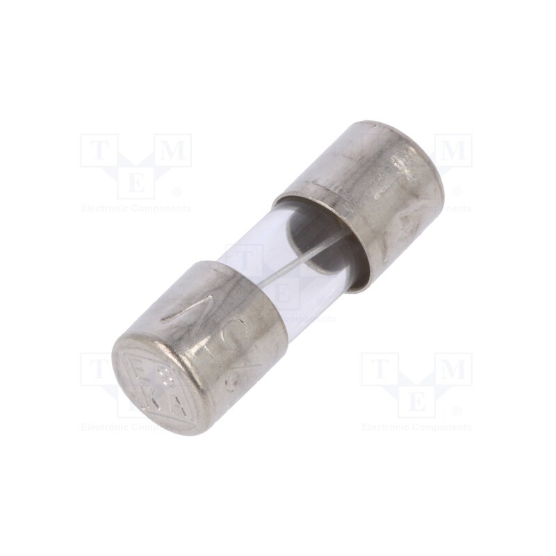 5 pcs x ESKA - 515.323 - Fuse: fuse, time-lag, 4A, 125VAC, cylindrical,glass, 5x15mm