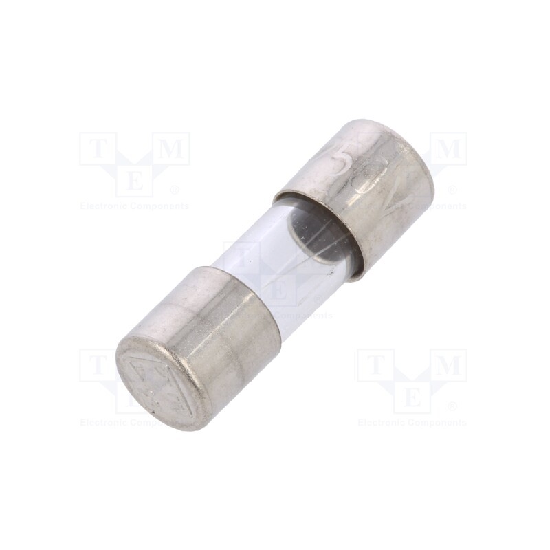 5 pcs x ESKA - 515.314 - Fuse: fuse, time-lag, 0.5A, 250VAC, cylindrical,glass, 5x15mm