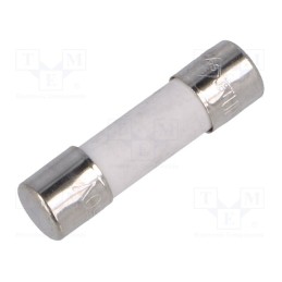 5 pcs x CONQUER ELECTRONIC - UDA 2.5A 250V - Fuse: fuse, time-lag, 2.5A, 250VAC, ceramic,cylindrical, 5x20mm
