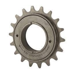 Freewheel freewheel with 18 roller press