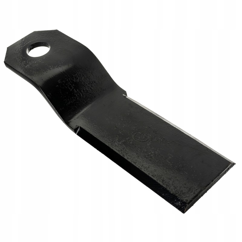 A large, durable blade for an orchard mower