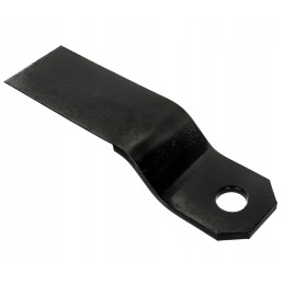 A large, durable blade for an orchard mower