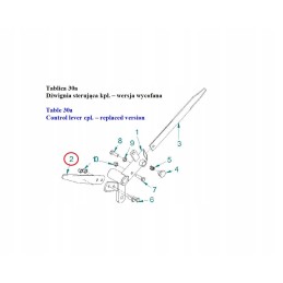 Locking lever 5270 160 124 10 sipma knives