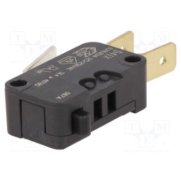1 pcs x ZF - D419-V3AA - Microswitch SNAP ACTION, 0.1A/250VAC, without lever, SPDT, Pos: 2