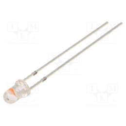 1 pcs x OPTOSUPPLY - OSPKD23131A - LED, 3mm, green/pink, 30°, Front: convex, 3.1÷3.6V, No.of term: 2