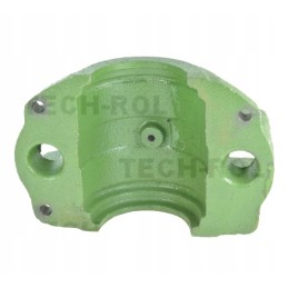 Upper frame for wooden bearings, half-piece