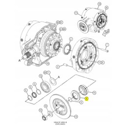 Yoki cat 428e 432e corteco seal