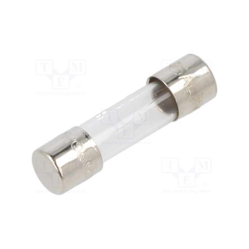5 pcs x EATON/BUSSMANN - BK1-S500-5-R - Fuse: fuse, quick blow, 5A, 250VAC, cylindrical,glass, 5x20mm, S500