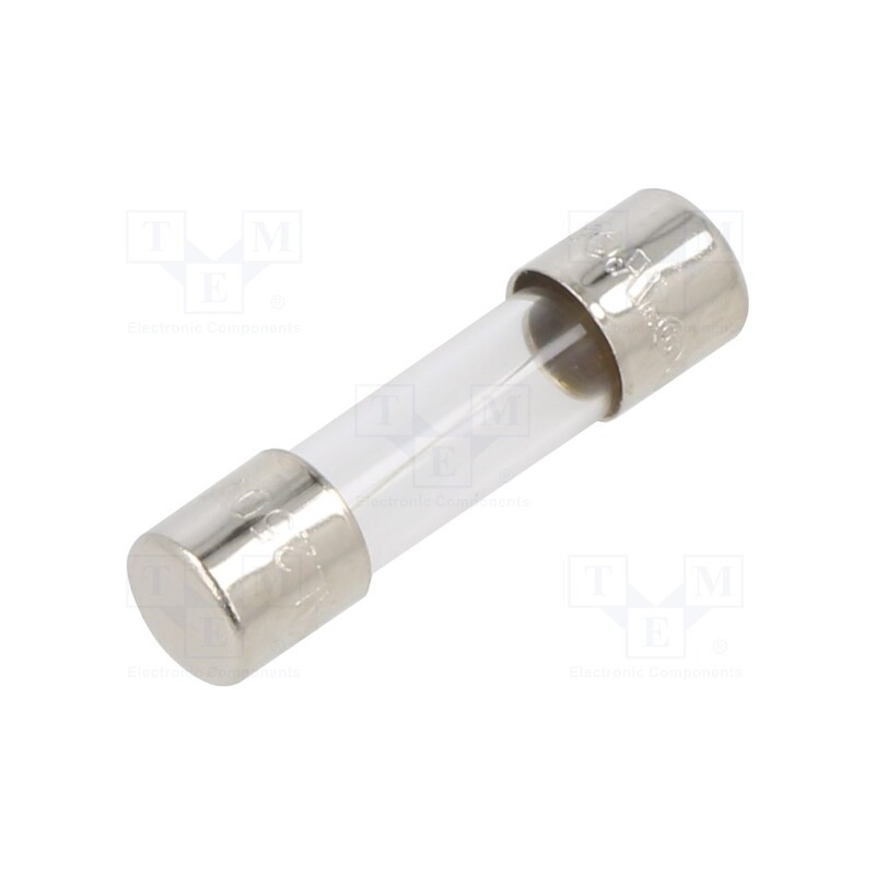 5 pcs x EATON/BUSSMANN - BK1-S500-4-R - Fuse: fuse, quick blow, 4A, 250VAC, cylindrical,glass, 5x20mm, S500