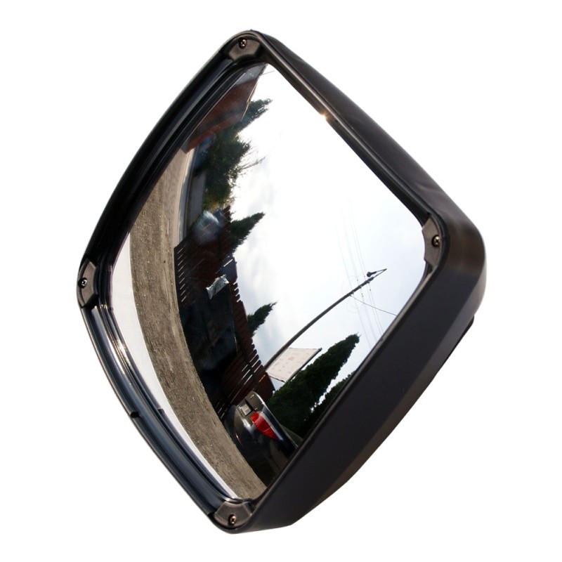 Mirror, panoramic mirror, excavator forklift truck