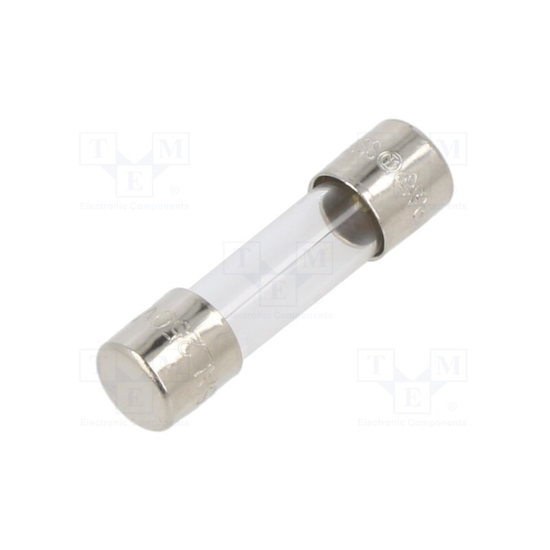 5 pcs x EATON/BUSSMANN - BK1-S500-2-5-R - Fuse: fuse, quick blow, 2.5A, 250VAC, cylindrical,glass, 5x20mm