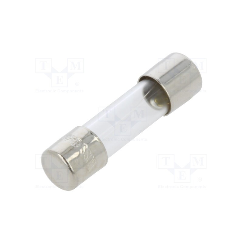 5 pcs x EATON/BUSSMANN - BK1-S500-1-6-R - Fuse: fuse, quick blow, 1.6A, 250VAC, cylindrical,glass, 5x20mm