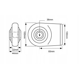 Chain eyelet, category 3, 4215